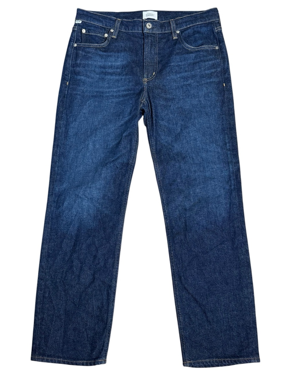 Citizens of Humanity Anissa Madison Low Rise Straight Jeans Dark Wash 28 - Picture 1 of 8